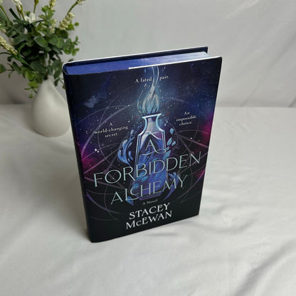A Forbidden Alchemy by Stacey McEwan | OOP Deluxe Sprayed Edges Hardcover