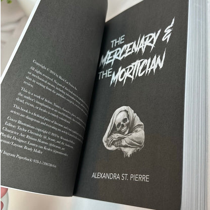 The Mercenary & the Mortician by Alexandra St Pierre | OOP Indie Paperback