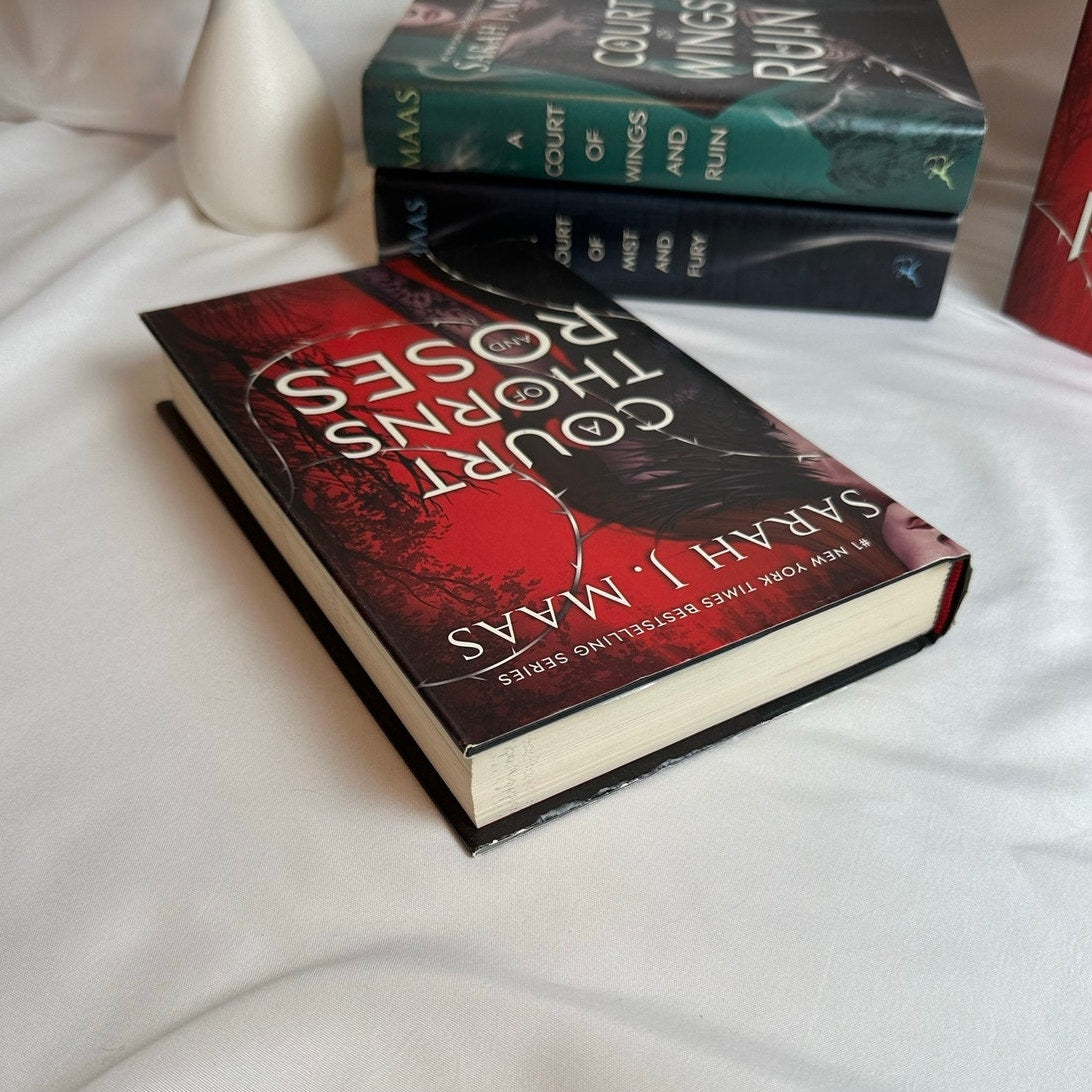 A Court of Thorns and Roses by Sarah J. Maas | OOP Original Hardcover Box Set Books 1–3