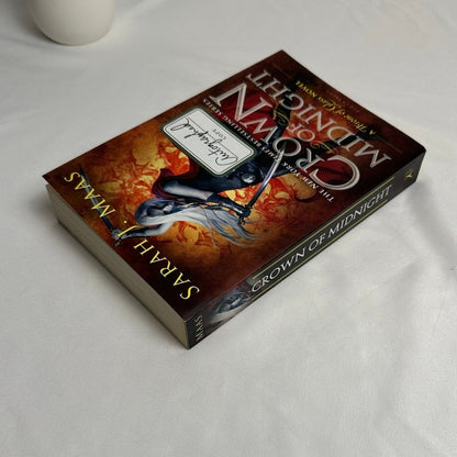 Crown of Midnight by Sarah J. Maas | Hand Signed OOP Original Cover Paperback