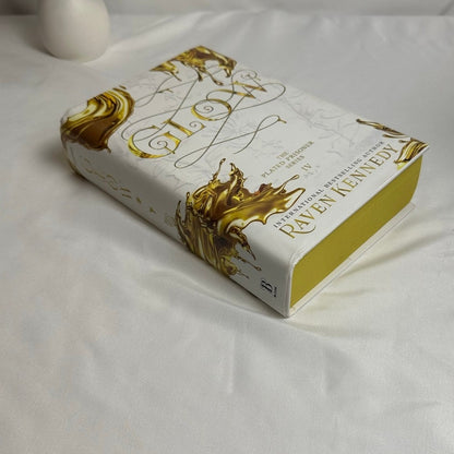 Glow by Raven Kennedy | Deluxe Digitally Signed Sprayed Edges Hardcover