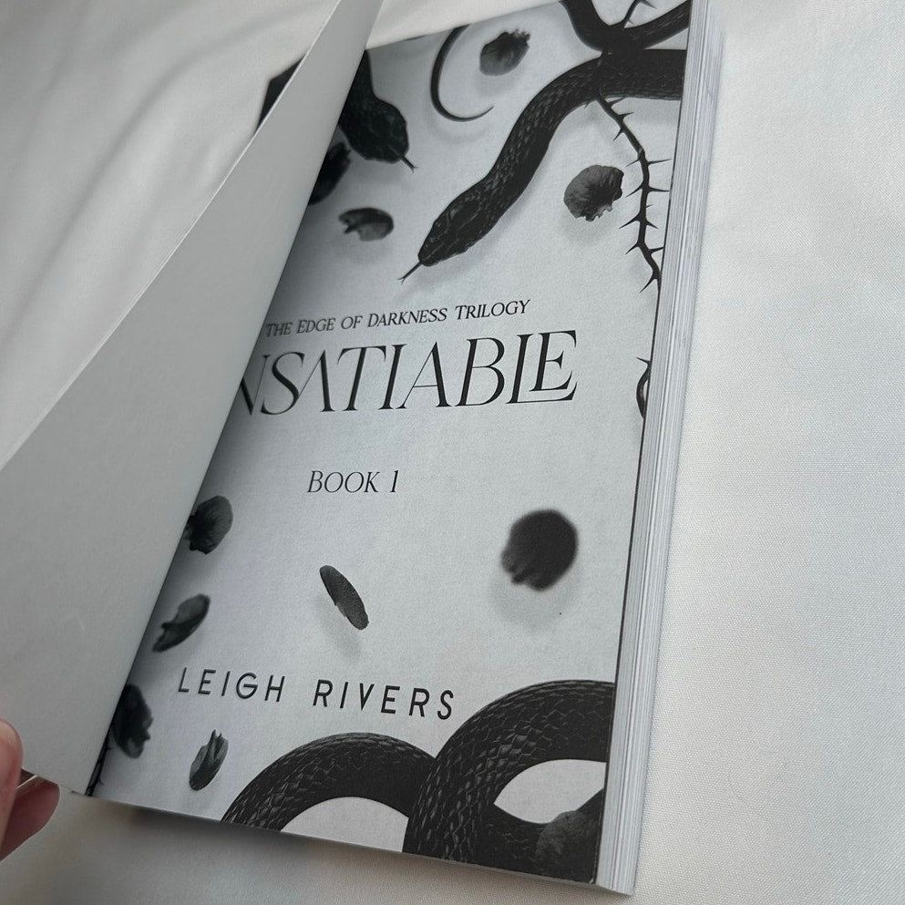 Insatiable by Leigh Rivers | OOP Original Indie Paperback