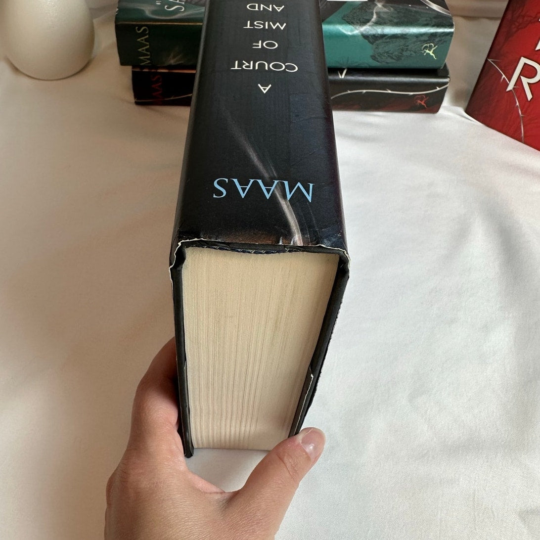 A Court of Thorns and Roses by Sarah J. Maas | OOP Original Hardcover Box Set Books 1–3