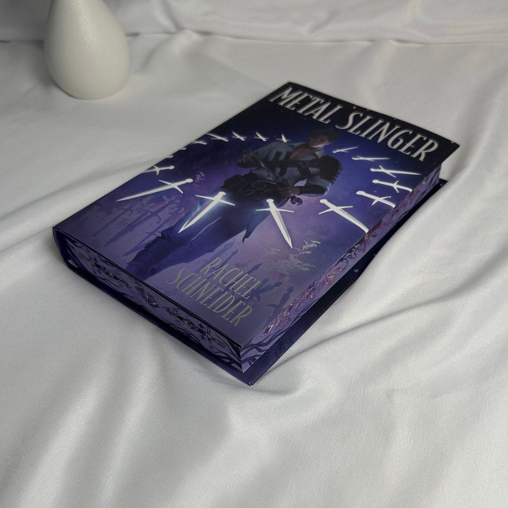 Metal Slinger by Rachel Schneider | FairyLoot Digitally Signed Special Edition Hardcover