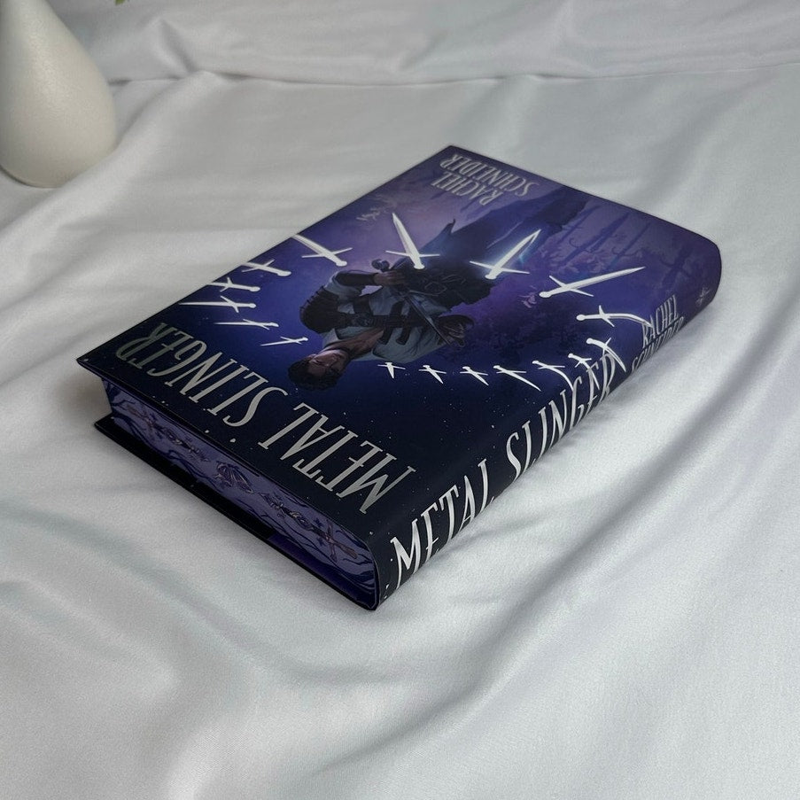 Metal Slinger by Rachel Schneider | FairyLoot Digitally Signed Special Edition Hardcover