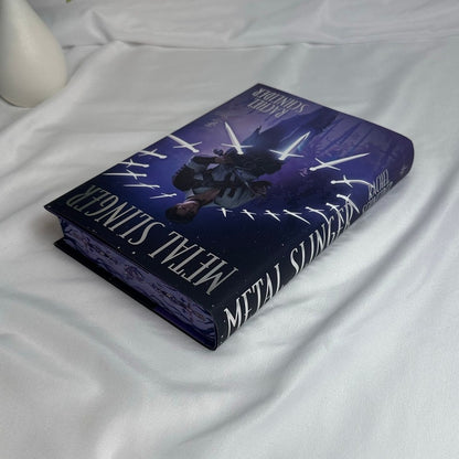 Metal Slinger by Rachel Schneider | FairyLoot Digitally Signed Special Edition Hardcover