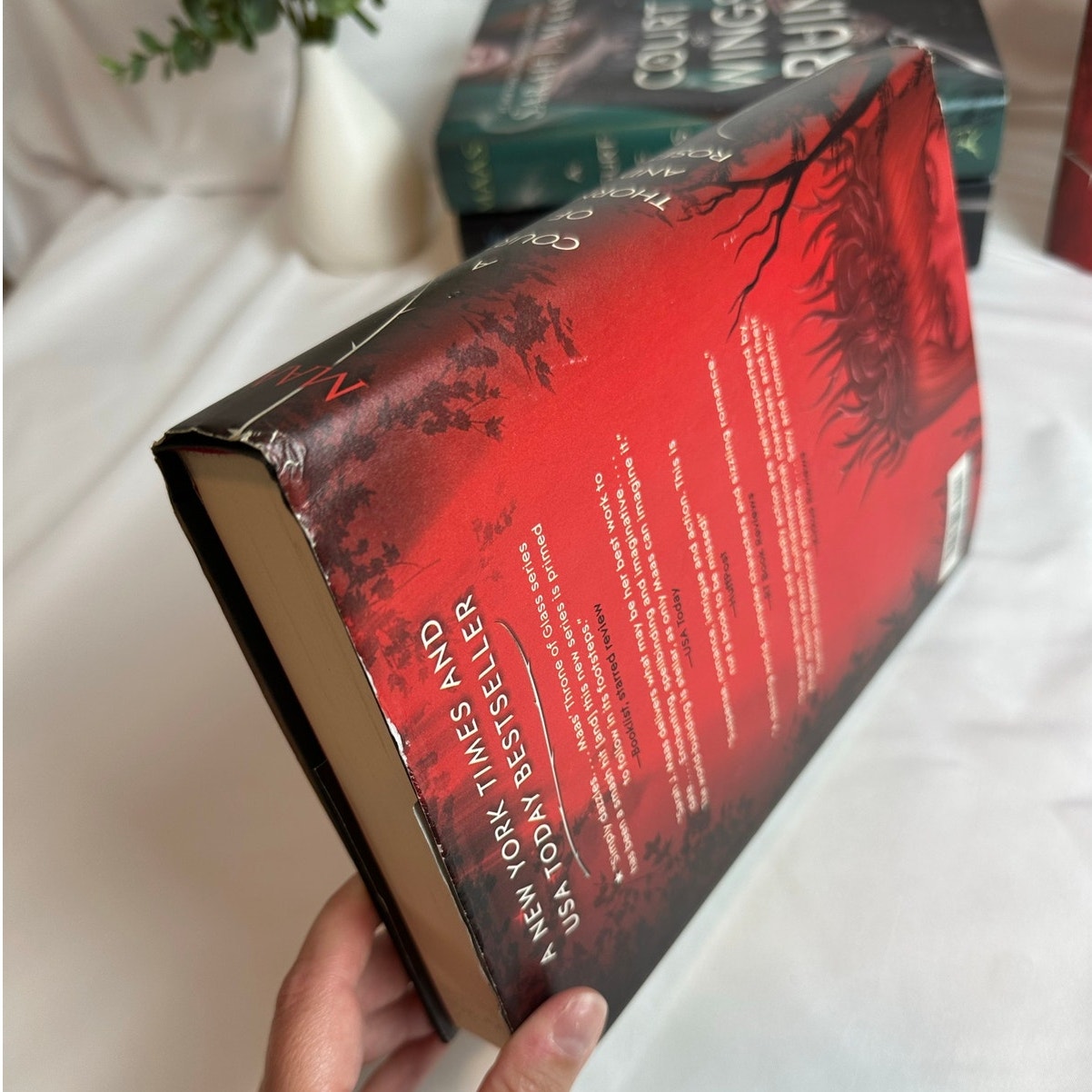 A Court of Thorns and Roses by Sarah J. Maas | OOP Original Hardcover Box Set Books 1–3