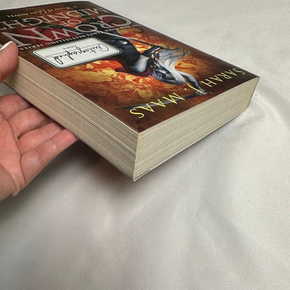Crown of Midnight by Sarah J. Maas | Hand Signed OOP Original Cover Paperback