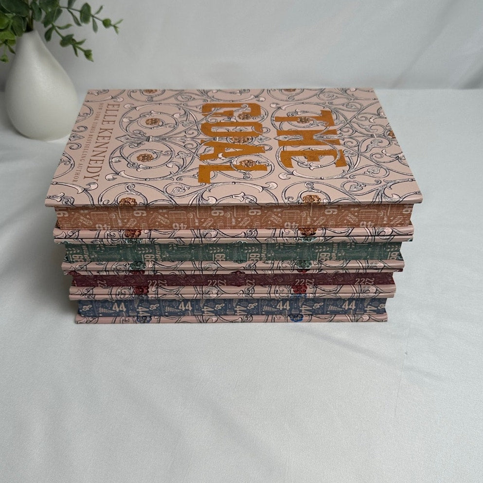 Off Campus Elle Kennedy Books 1-4 Bookish Box Signed SE Hardcover Set