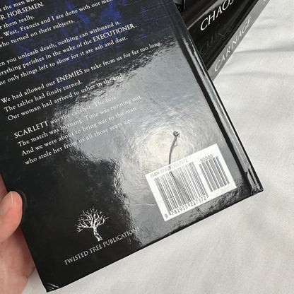 Four Horsemen Complete Series by Sarah Bailey | Carnage, Chaos, Corrode & Cataclysm Hardcover Set