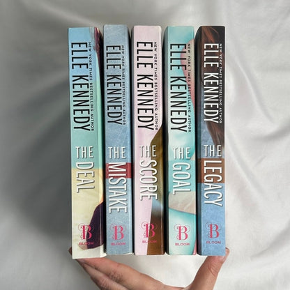 Off-Campus Series by Elle Kennedy | Bloom Books Paperback 5-Book Set