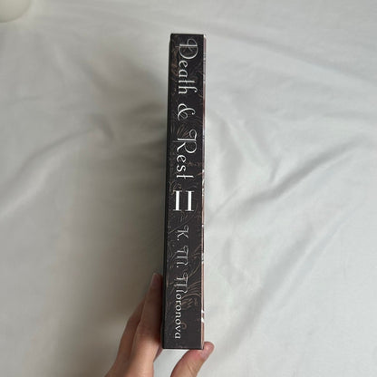 A God of Death & Rest by K.M. Moronova | OOP Hand Signed Hardcover