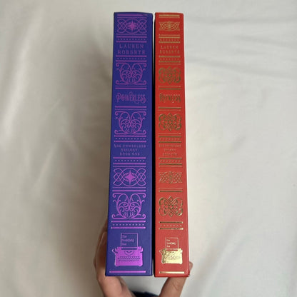 Powerless & Reckless by Lauren Roberts | Signed Bookish Box Special Edition Hardcover Set