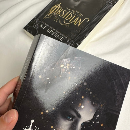 Obsidian & Diamond Dust by K.F. Breene | Indie Paperback Duet Set
