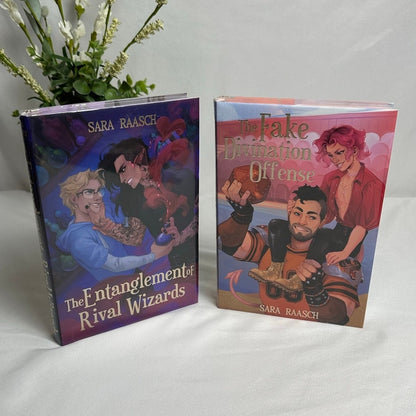 The Entanglement of Rival Wizards & The Fake Divination Offense by Sara Raasch | FaeCrate Special Edition Set