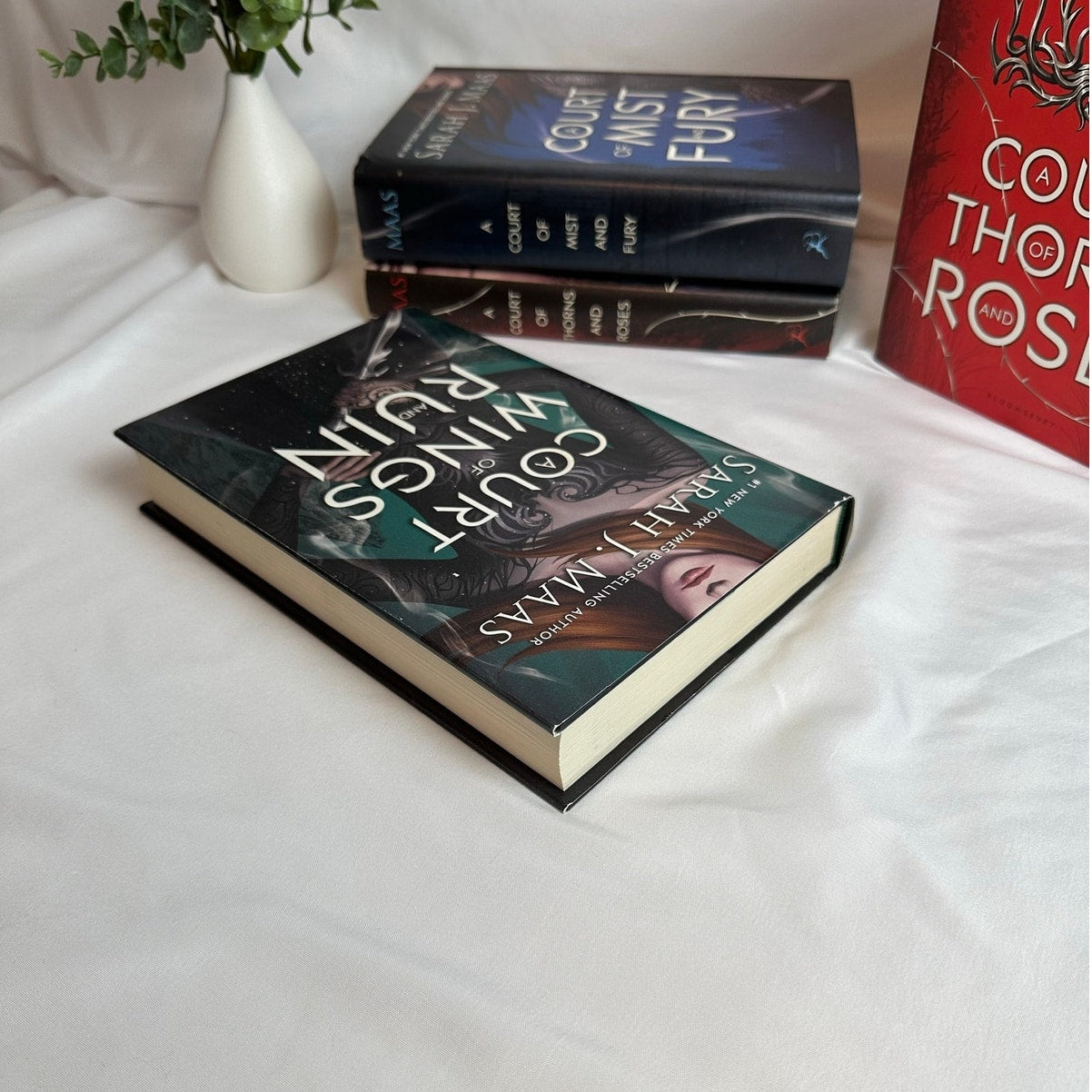 A Court of Thorns and Roses by Sarah J. Maas | OOP Original Hardcover Box Set Books 1–3