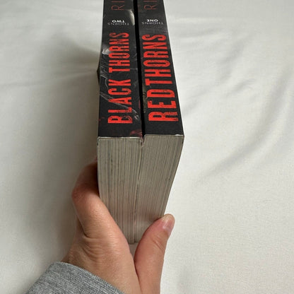 Red Thorns & Black Thorns by Rina Kent | OOP Indie Paperback Duet Set