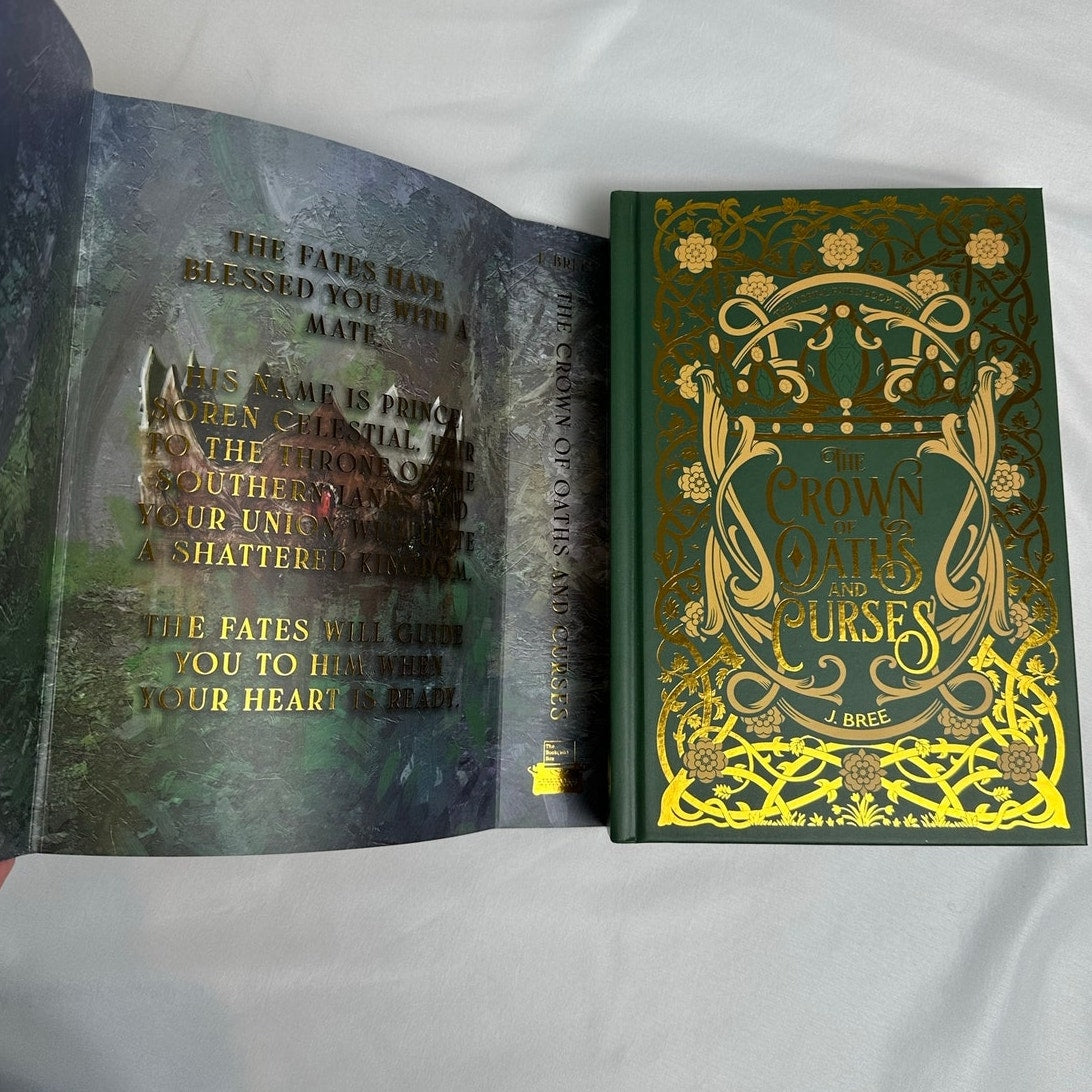 The Crown of Oaths and Curses by J. Bree | Signed Bookish Box SE