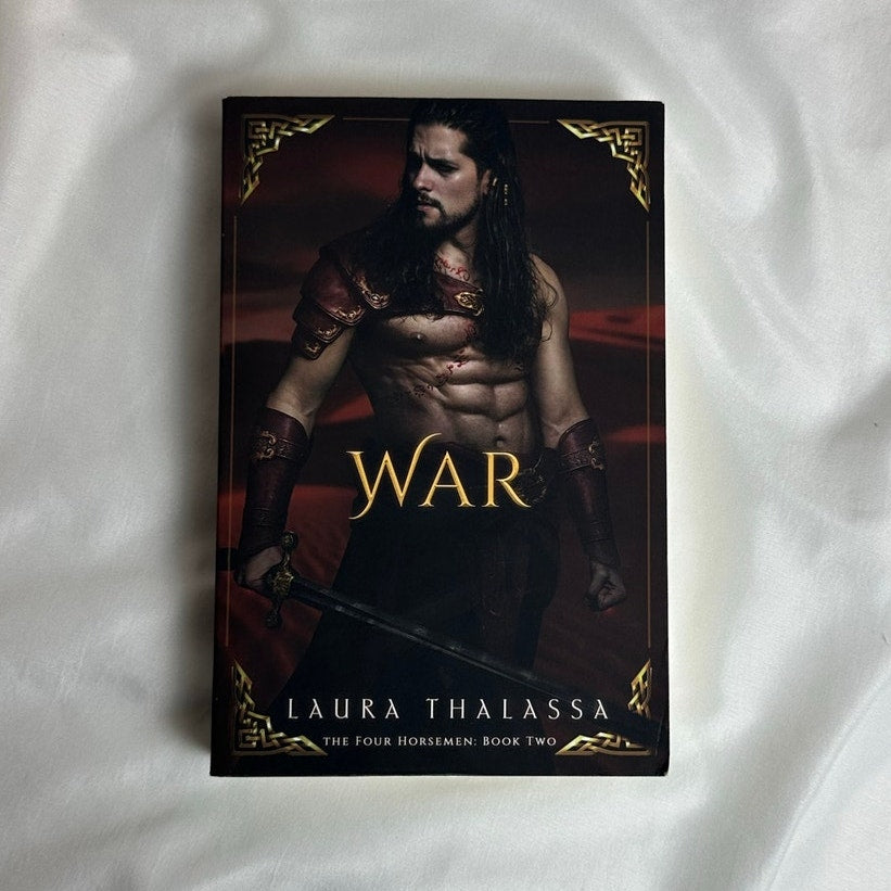 War by Laura Thalassa | OOP Indie Model Cover Paperback