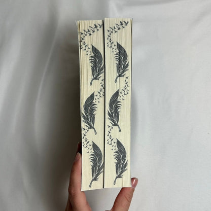 Feathers So Vicious & Shadows So Cruel by Liv Zander | OOP Indie Paperback Duet Set
