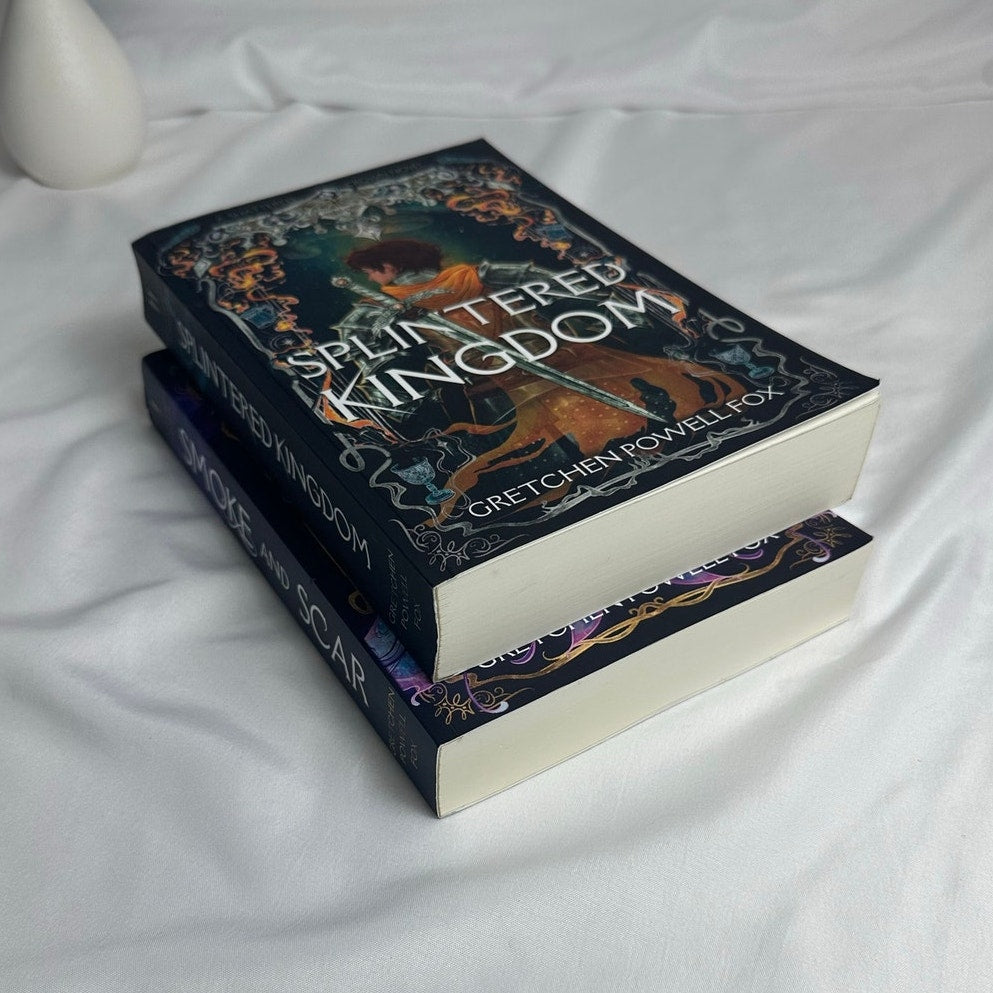 Smoke & Scar + Splintered Kingdom by Gretchen Powell Fox | OOP Indie Paperback Set