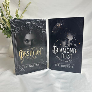 Obsidian & Diamond Dust by K.F. Breene | Indie Paperback Duet Set