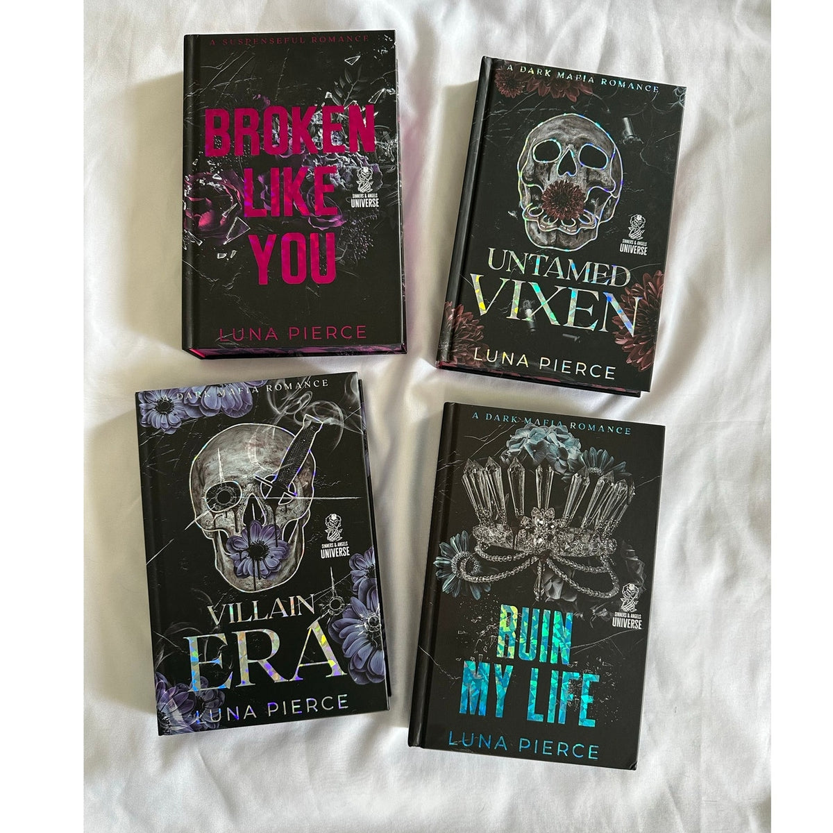 Sinners & Angels by Luna Pierce | Signed Website Exclusive SE Hardcover 4-Book Set