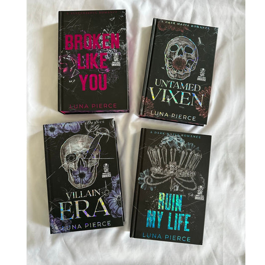 Sinners & Angels by Luna Pierce | Signed Website Exclusive SE Hardcover 4-Book Set