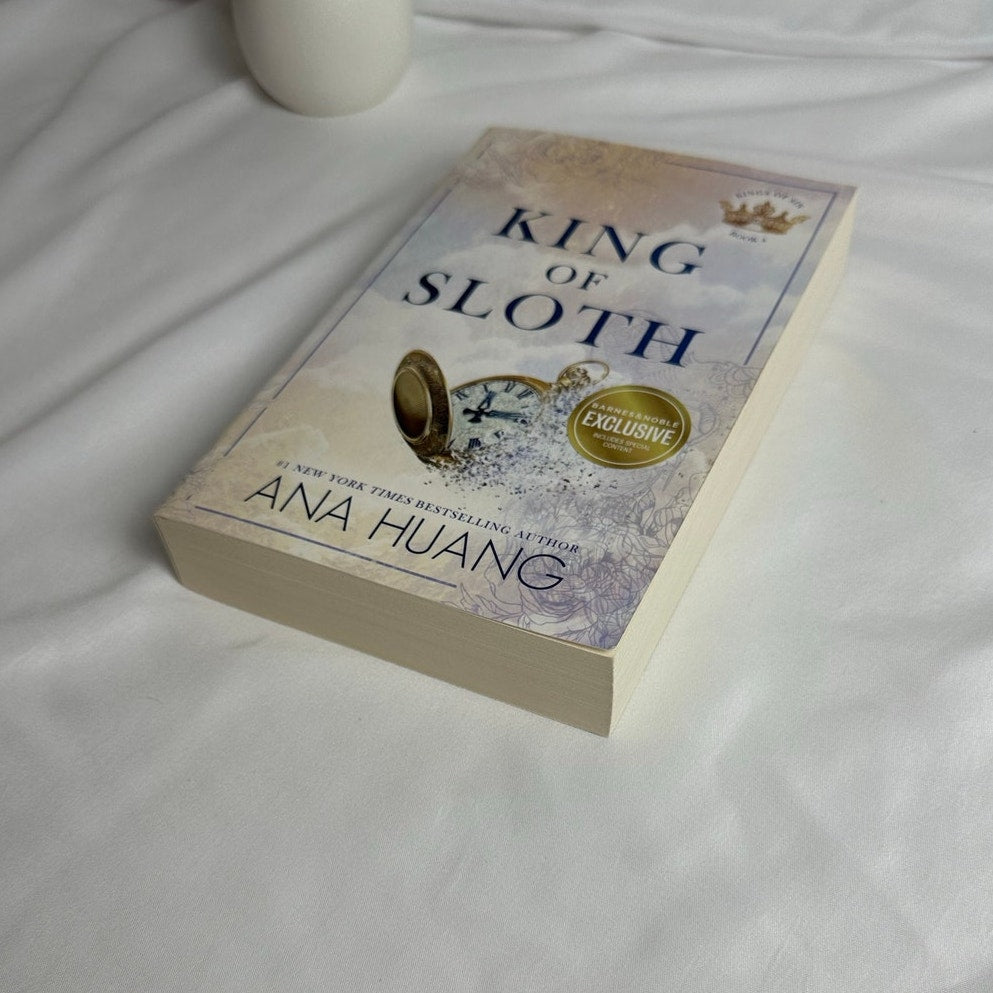 King of Sloth by Ana Huang | B&N Exclusive Special Edition Paperback