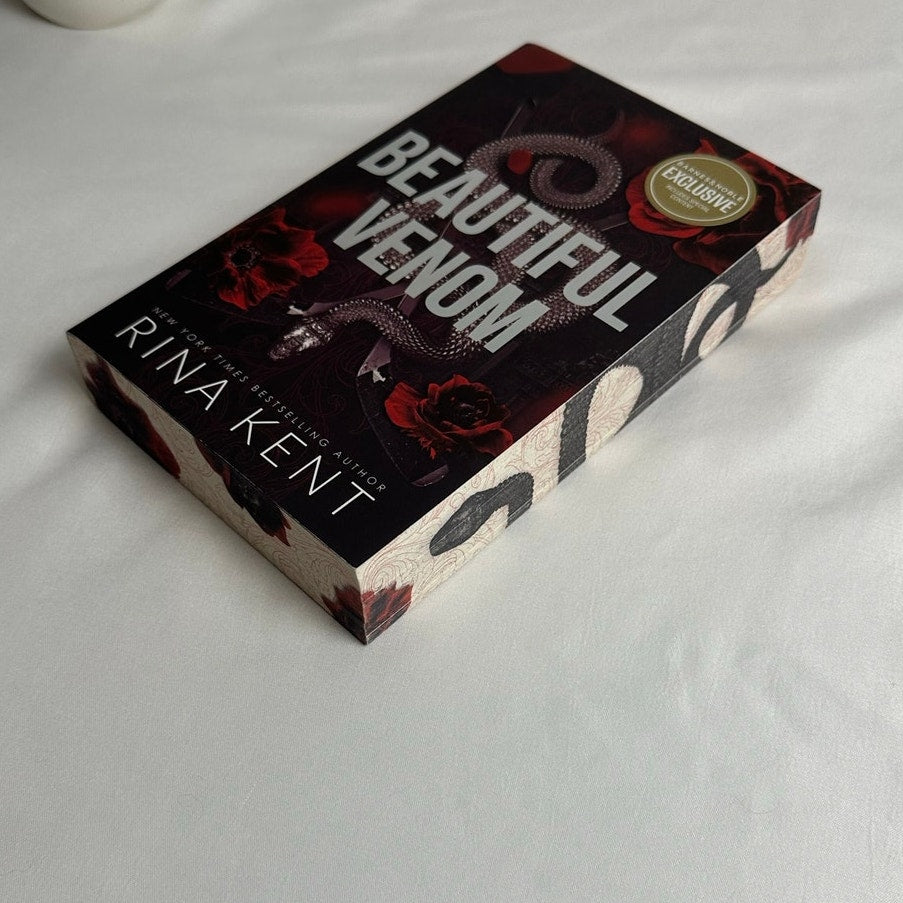 Beautiful Venom by Rina Kent | B&N Exclusive Sprayed Edges Paperback