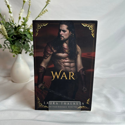 War by Laura Thalassa | OOP Indie Model Cover Paperback