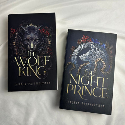 The Wolf King & The Night Prince by Lauren Palphreyman | OOP Indie PB Set