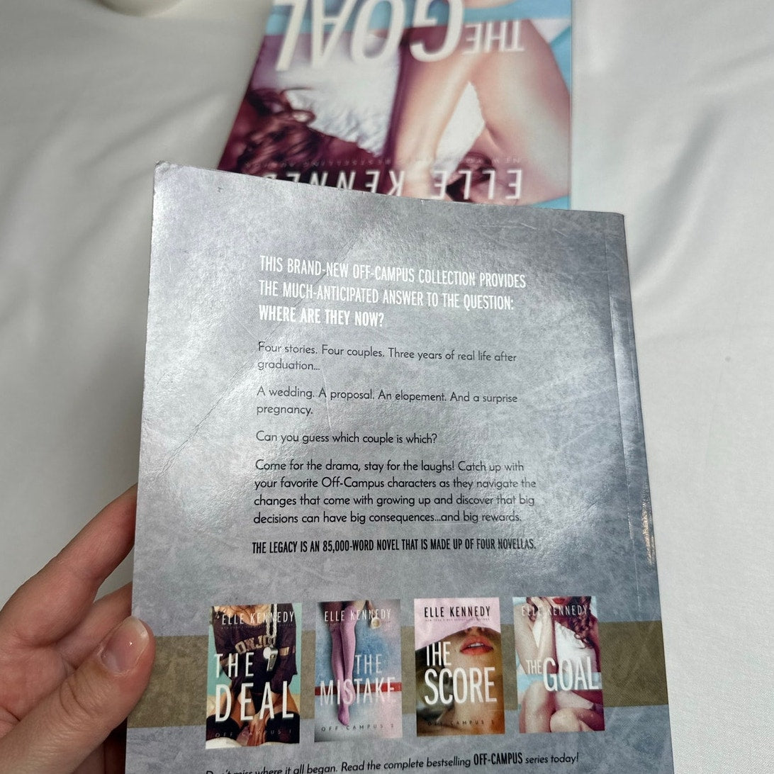 Off-Campus Series by Elle Kennedy | OOP EKI Indie Paperback 5-Book Set