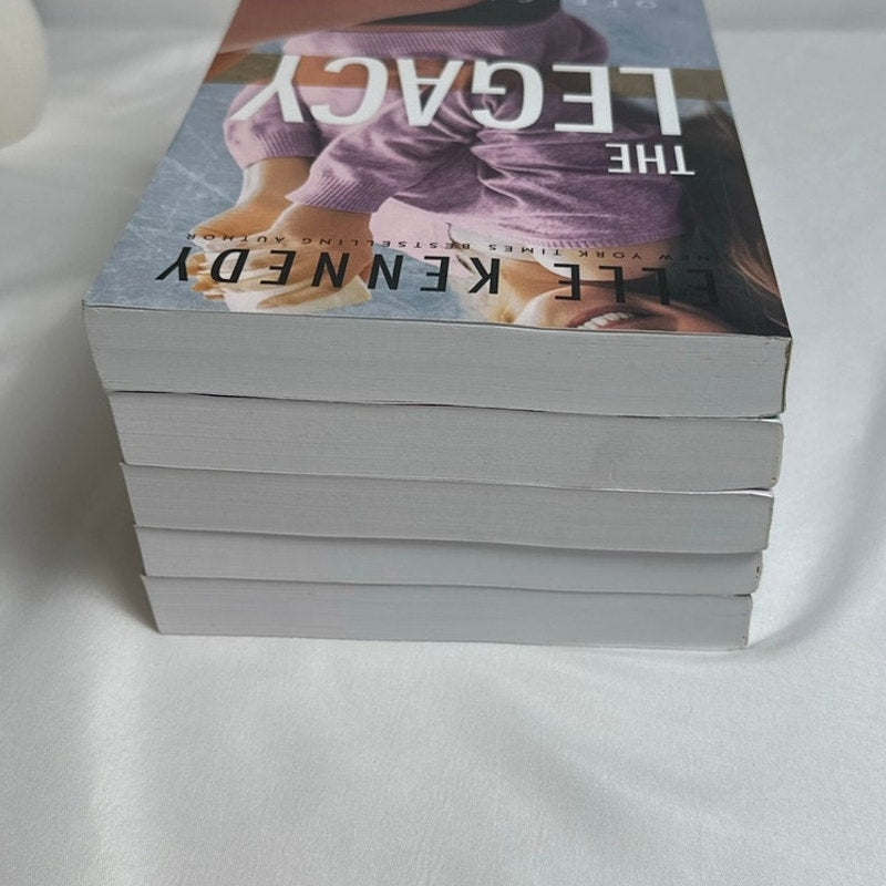 Off-Campus Series by Elle Kennedy | OOP EKI Indie Paperback 5-Book Set