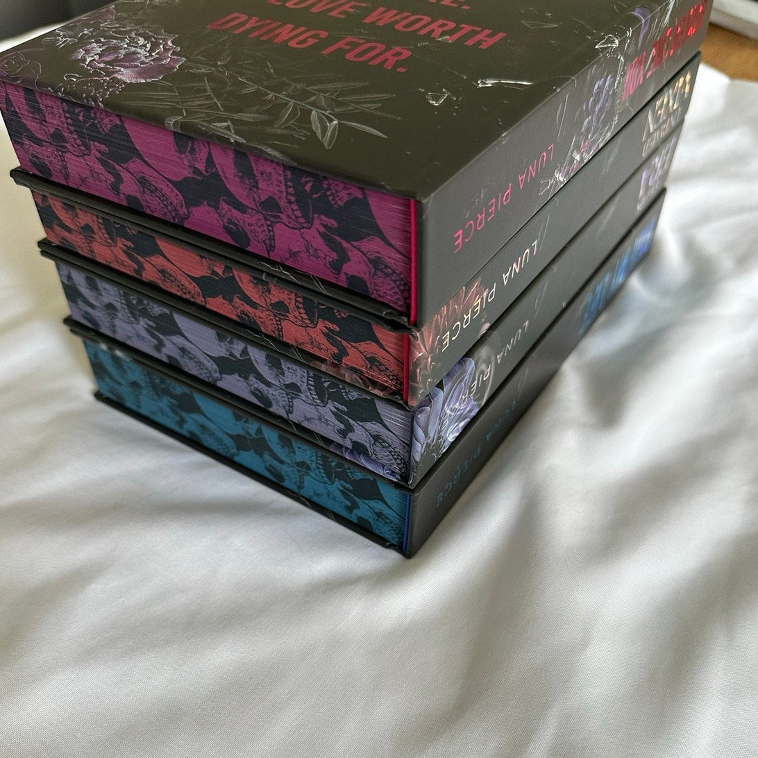 Sinners & Angels by Luna Pierce | Signed Website Exclusive SE Hardcover 4-Book Set