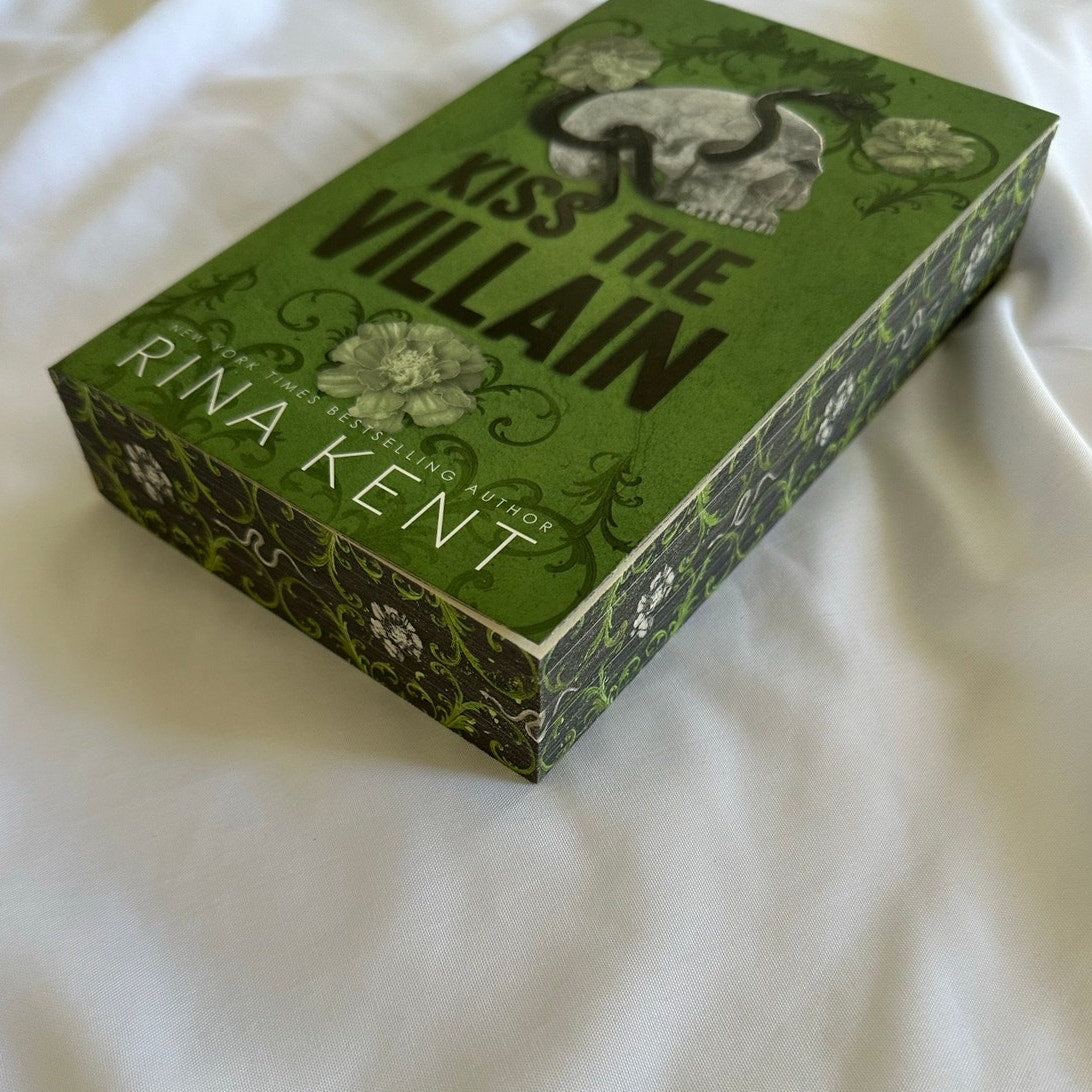 Kiss the Villain by Rina Kent | OOP Walmart Exclusive Paperback