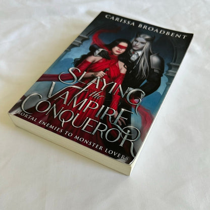 Slaying the Vampire Conqueror by Carissa Broadbent | OOP Original Paperback