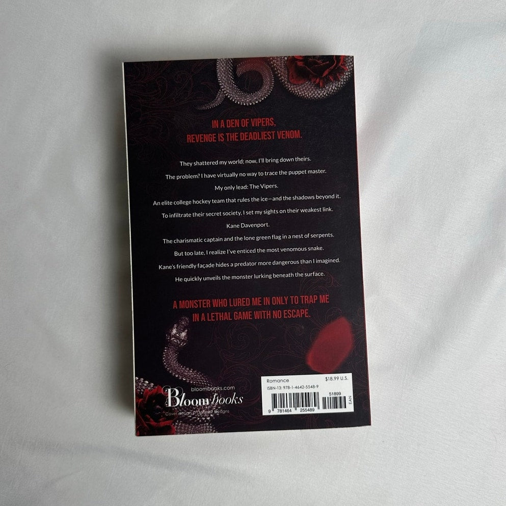 Beautiful Venom by Rina Kent | B&N Exclusive Sprayed Edges Paperback