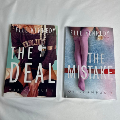Off-Campus Series by Elle Kennedy | OOP EKI Indie Paperback 5-Book Set