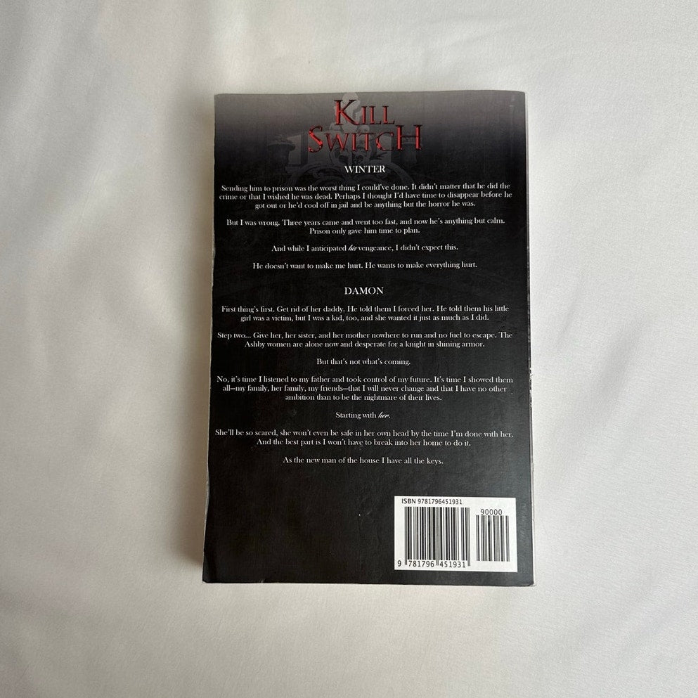 Kill Switch by Penelope Douglas | OOP Original Indie Paperback