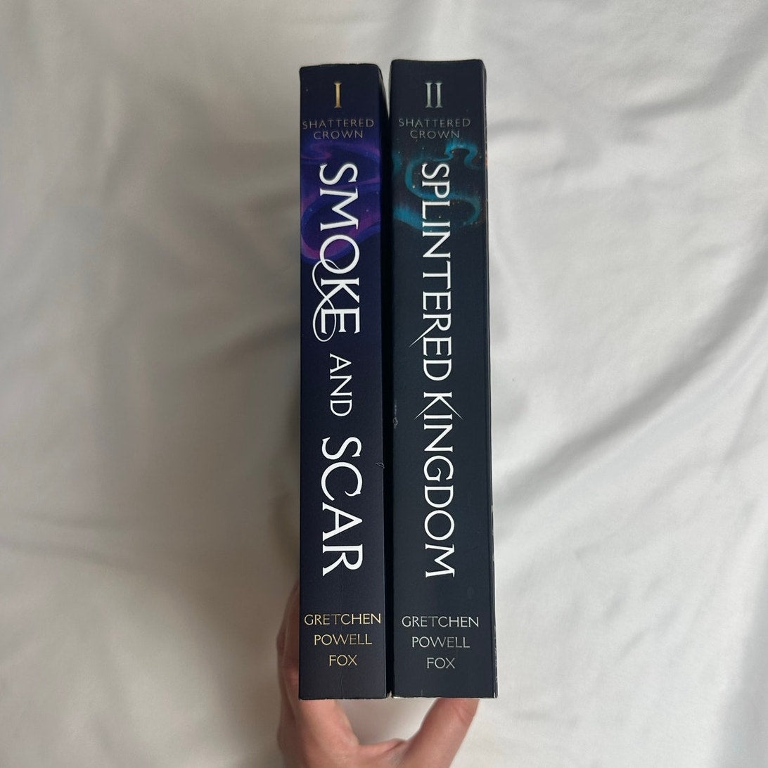 Smoke & Scar + Splintered Kingdom by Gretchen Powell Fox | OOP Indie Paperback Set