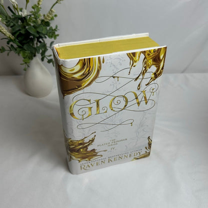 Glow by Raven Kennedy | Deluxe Digitally Signed Sprayed Edges Hardcover