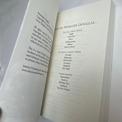 Corrupt by Penelope Douglas | OOP Original Indie Paperback