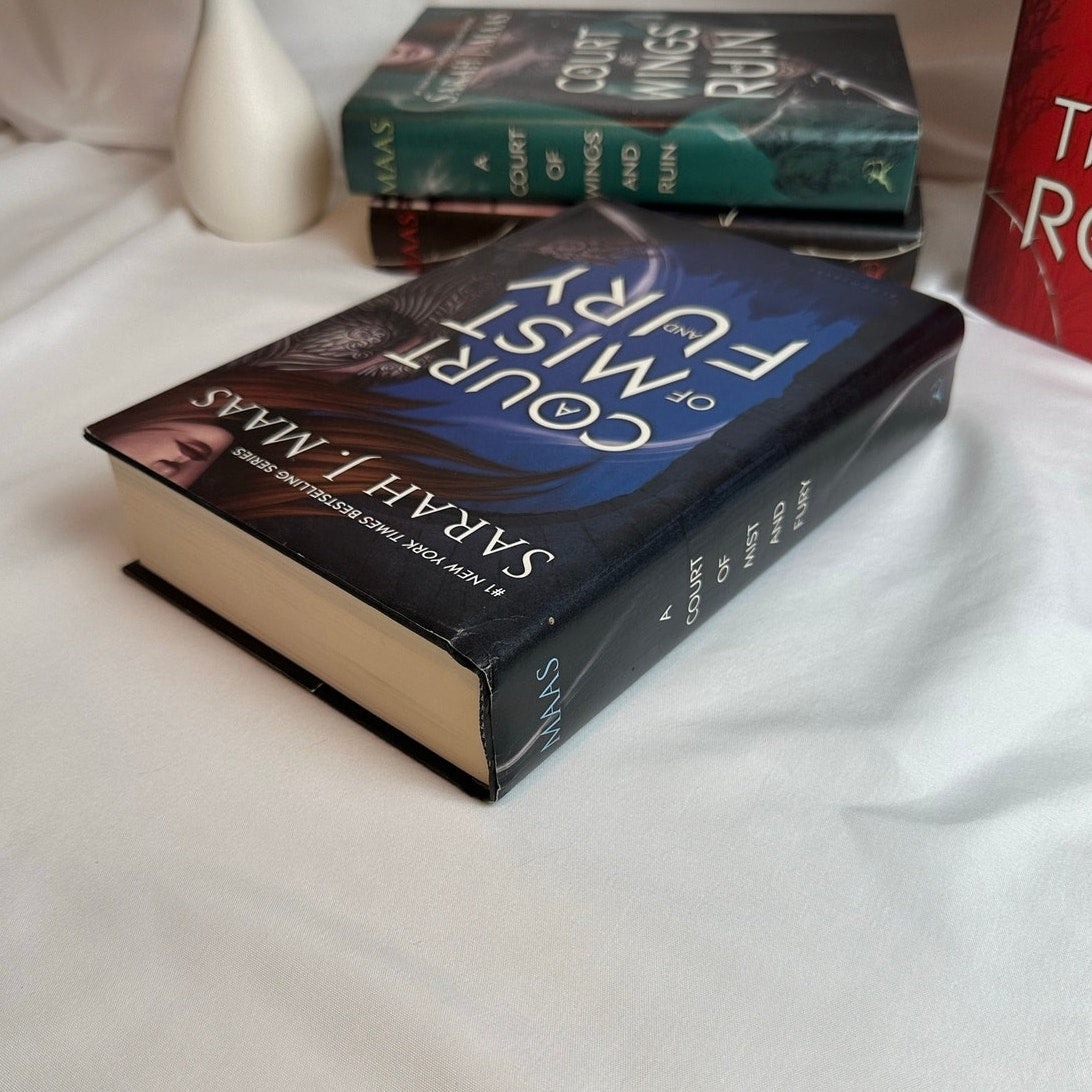 A Court of Thorns and Roses by Sarah J. Maas | OOP Original Hardcover Box Set Books 1–3
