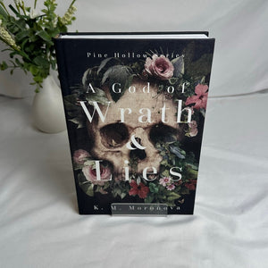 A God of Wrath & Lies by K.M. Moronova | OOP Hardcover