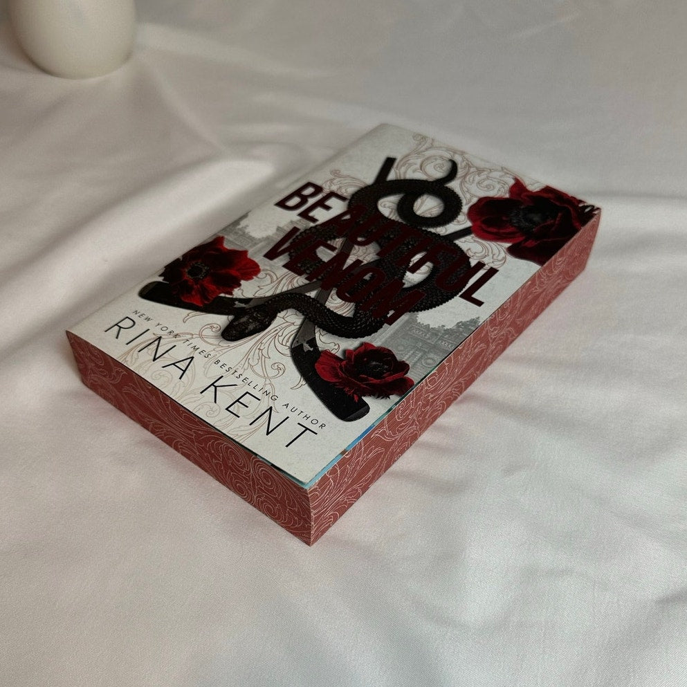 Beautiful Venom by Rina Kent | Deluxe Paperback with Sprayed Edges