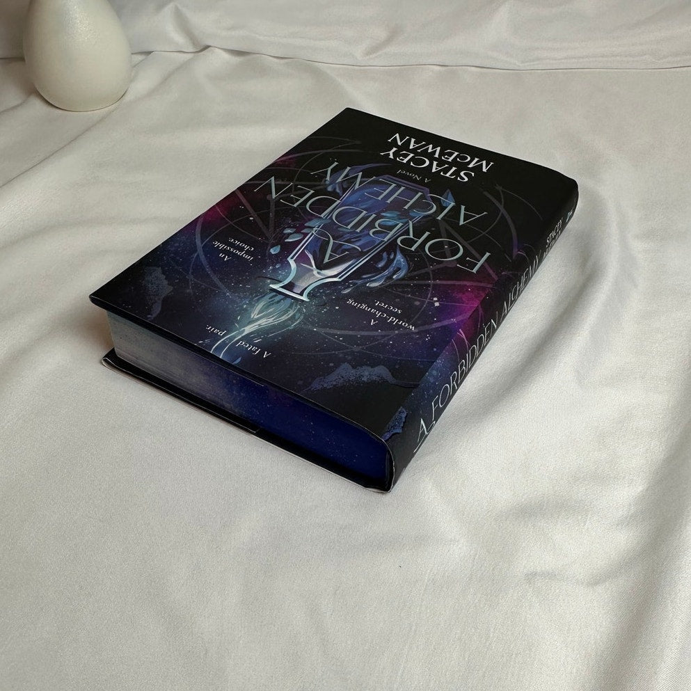 A Forbidden Alchemy by Stacey McEwan | OOP Deluxe Sprayed Edges Hardcover
