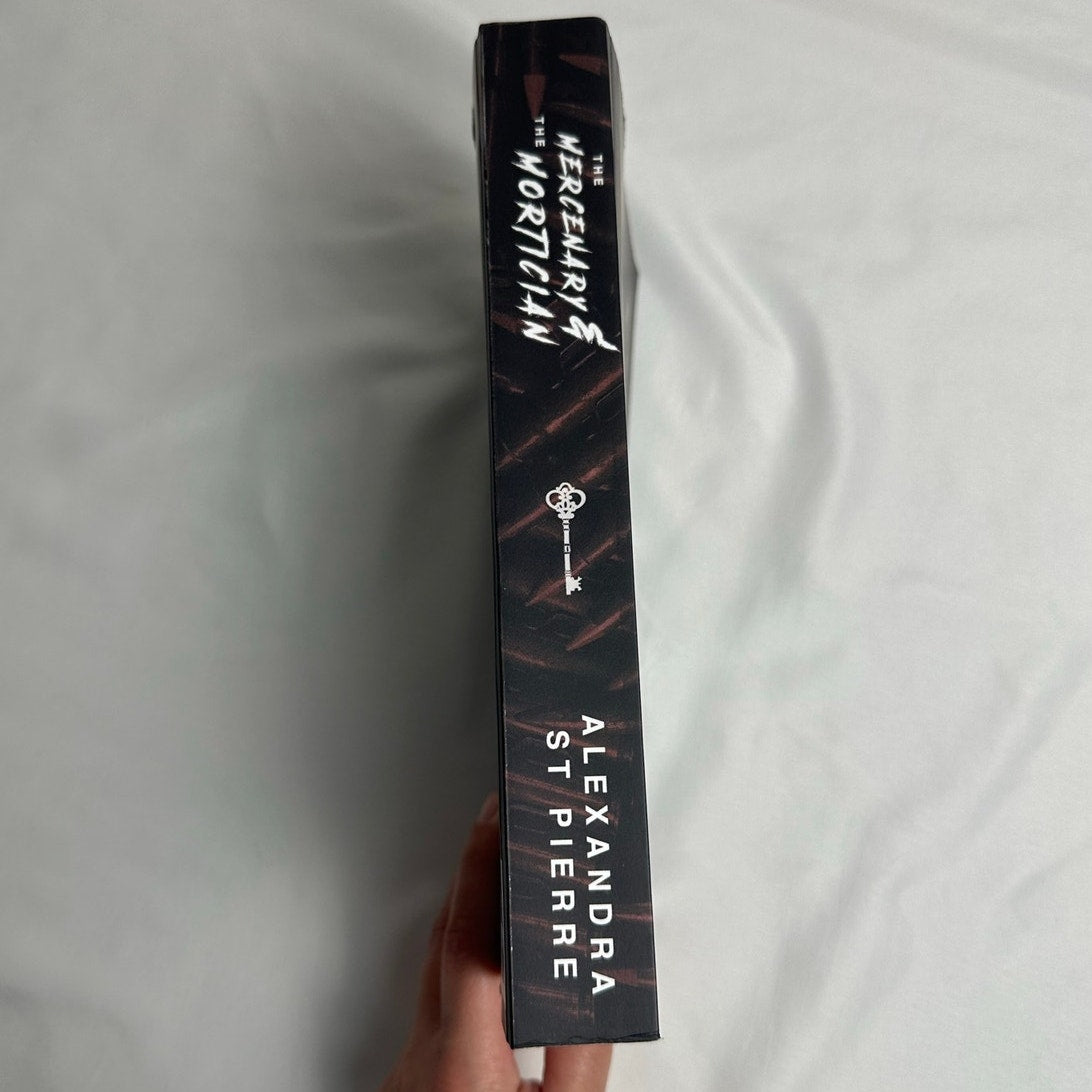 The Mercenary & the Mortician by Alexandra St Pierre | OOP Indie Paperback