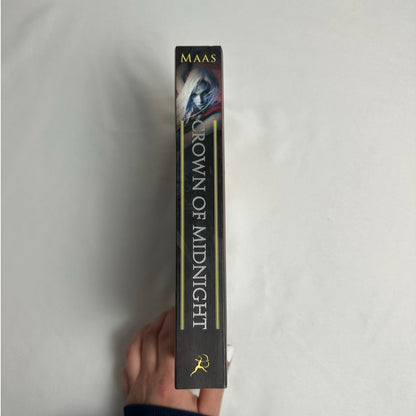 Crown of Midnight by Sarah J. Maas | Hand Signed OOP Original Cover Paperback