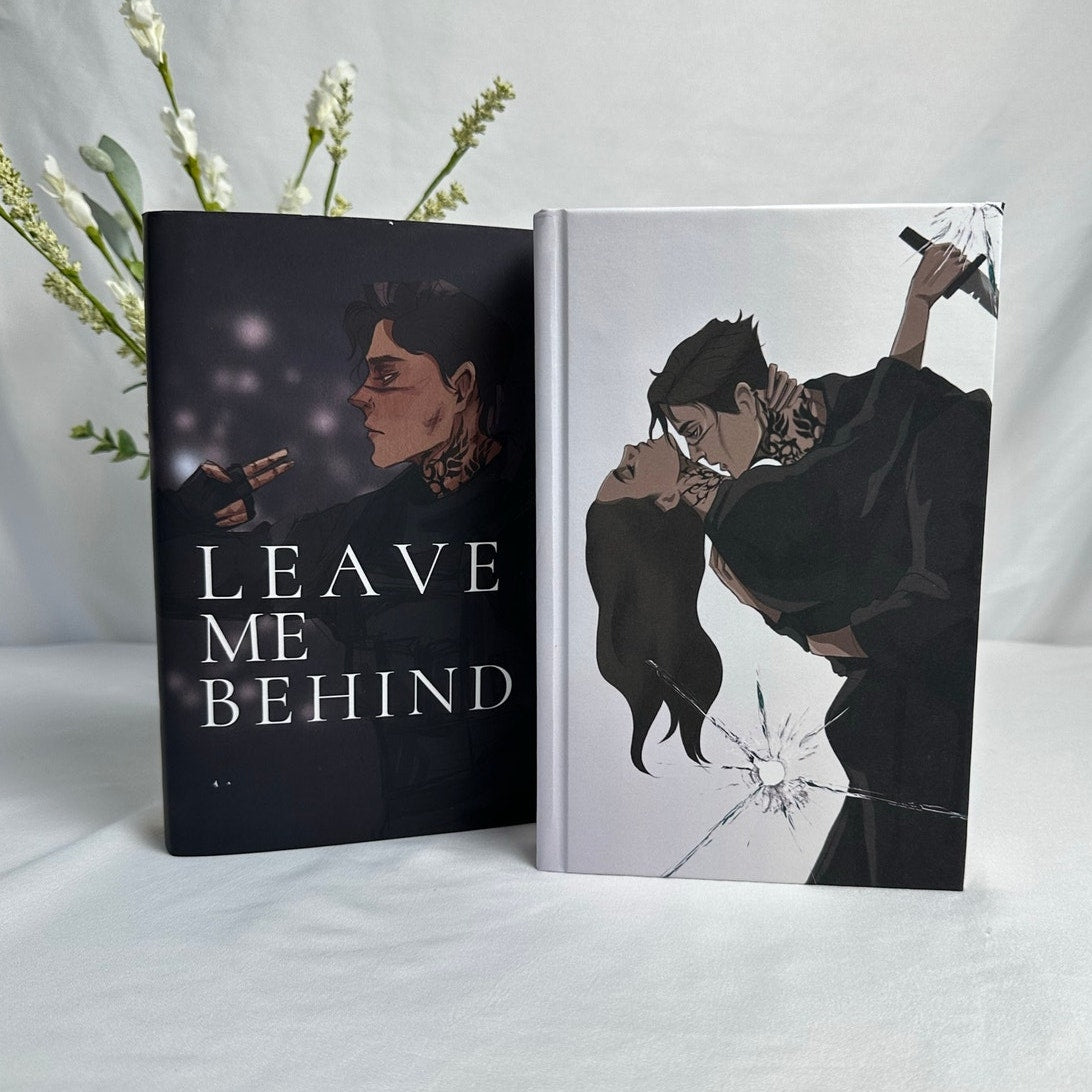 Leave Me Behind by K.M. Moronova | OOP Original Indie Model Cover Hardcover